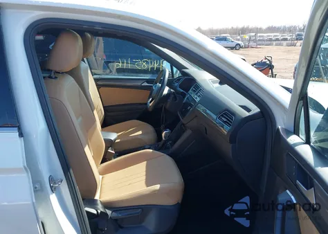 2022 Volkswagen Tiguan 2.0T Se z USA, uszkodzony, nr VIN 3VV2B7AX4NM105122